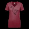 Next Level Apparel 1540 - Ladies' Ideal V-Neck Thumbnail