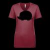 Next Level Apparel 1540 - Ladies' Ideal V-Neck Thumbnail