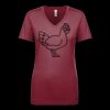 Next Level Apparel 1540 - Ladies' Ideal V-Neck Thumbnail