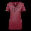 Next Level Apparel 1540 - Ladies' Ideal V-Neck Thumbnail
