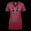 Next Level Apparel 1540 - Ladies' Ideal V-Neck Thumbnail