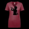 Next Level Apparel 1540 - Ladies' Ideal V-Neck Thumbnail