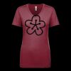 Next Level Apparel 1540 - Ladies' Ideal V-Neck Thumbnail