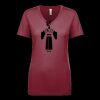 Next Level Apparel 1540 - Ladies' Ideal V-Neck Thumbnail
