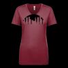 Next Level Apparel 1540 - Ladies' Ideal V-Neck Thumbnail