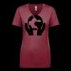 Next Level Apparel 1540 - Ladies' Ideal V-Neck Thumbnail