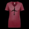 Next Level Apparel 1540 - Ladies' Ideal V-Neck Thumbnail