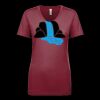 Next Level Apparel 1540 - Ladies' Ideal V-Neck Thumbnail