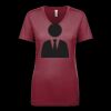 Next Level Apparel 1540 - Ladies' Ideal V-Neck Thumbnail