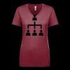 Next Level Apparel 1540 - Ladies' Ideal V-Neck Thumbnail