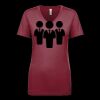 Next Level Apparel 1540 - Ladies' Ideal V-Neck Thumbnail
