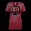 Next Level Apparel 1540 - Ladies' Ideal V-Neck Thumbnail