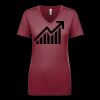 Next Level Apparel 1540 - Ladies' Ideal V-Neck Thumbnail