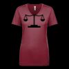 Next Level Apparel 1540 - Ladies' Ideal V-Neck Thumbnail