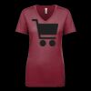 Next Level Apparel 1540 - Ladies' Ideal V-Neck Thumbnail