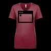 Next Level Apparel 1540 - Ladies' Ideal V-Neck Thumbnail