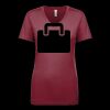 Next Level Apparel 1540 - Ladies' Ideal V-Neck Thumbnail