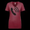 Next Level Apparel 1540 - Ladies' Ideal V-Neck Thumbnail