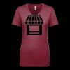 Next Level Apparel 1540 - Ladies' Ideal V-Neck Thumbnail