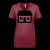 Next Level Apparel 1540 - Ladies' Ideal V-Neck Thumbnail
