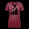 Next Level Apparel 1540 - Ladies' Ideal V-Neck Thumbnail