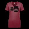 Next Level Apparel 1540 - Ladies' Ideal V-Neck Thumbnail