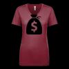 Next Level Apparel 1540 - Ladies' Ideal V-Neck Thumbnail