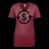 Next Level Apparel 1540 - Ladies' Ideal V-Neck Thumbnail