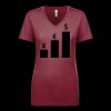 Next Level Apparel 1540 - Ladies' Ideal V-Neck Thumbnail