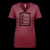 Next Level Apparel 1540 - Ladies' Ideal V-Neck Thumbnail