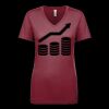 Next Level Apparel 1540 - Ladies' Ideal V-Neck Thumbnail