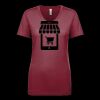 Next Level Apparel 1540 - Ladies' Ideal V-Neck Thumbnail