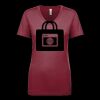 Next Level Apparel 1540 - Ladies' Ideal V-Neck Thumbnail