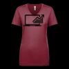 Next Level Apparel 1540 - Ladies' Ideal V-Neck Thumbnail