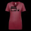 Next Level Apparel 1540 - Ladies' Ideal V-Neck Thumbnail