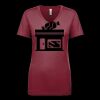 Next Level Apparel 1540 - Ladies' Ideal V-Neck Thumbnail