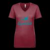 Next Level Apparel 1540 - Ladies' Ideal V-Neck Thumbnail