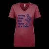 Next Level Apparel 1540 - Ladies' Ideal V-Neck Thumbnail