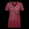 Next Level Apparel 1540 - Ladies' Ideal V-Neck Thumbnail