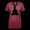 Next Level Apparel 1540 - Ladies' Ideal V-Neck Thumbnail