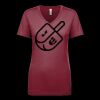 Next Level Apparel 1540 - Ladies' Ideal V-Neck Thumbnail