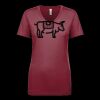 Next Level Apparel 1540 - Ladies' Ideal V-Neck Thumbnail