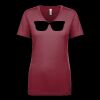 Next Level Apparel 1540 - Ladies' Ideal V-Neck Thumbnail