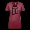 Next Level Apparel 1540 - Ladies' Ideal V-Neck Thumbnail