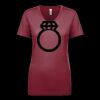 Next Level Apparel 1540 - Ladies' Ideal V-Neck Thumbnail