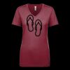 Next Level Apparel 1540 - Ladies' Ideal V-Neck Thumbnail
