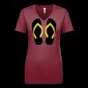 Next Level Apparel 1540 - Ladies' Ideal V-Neck Thumbnail