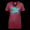 Next Level Apparel 1540 - Ladies' Ideal V-Neck Thumbnail