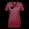 Next Level Apparel 1540 - Ladies' Ideal V-Neck Thumbnail