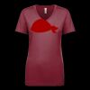 Next Level Apparel 1540 - Ladies' Ideal V-Neck Thumbnail
